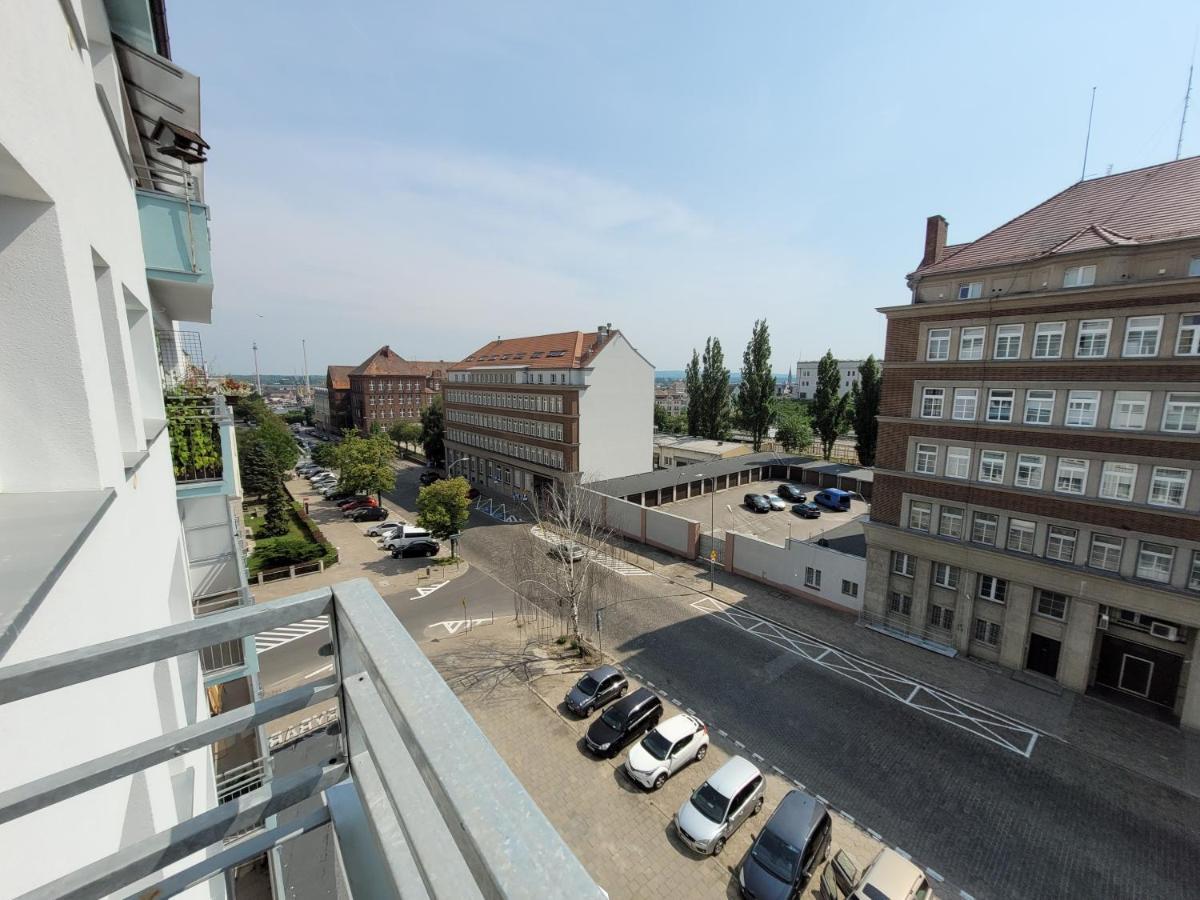 Sloneczny Apartament Przy Filharmonii, Walach Chrobrego Apartment Szczecin Bagian luar foto